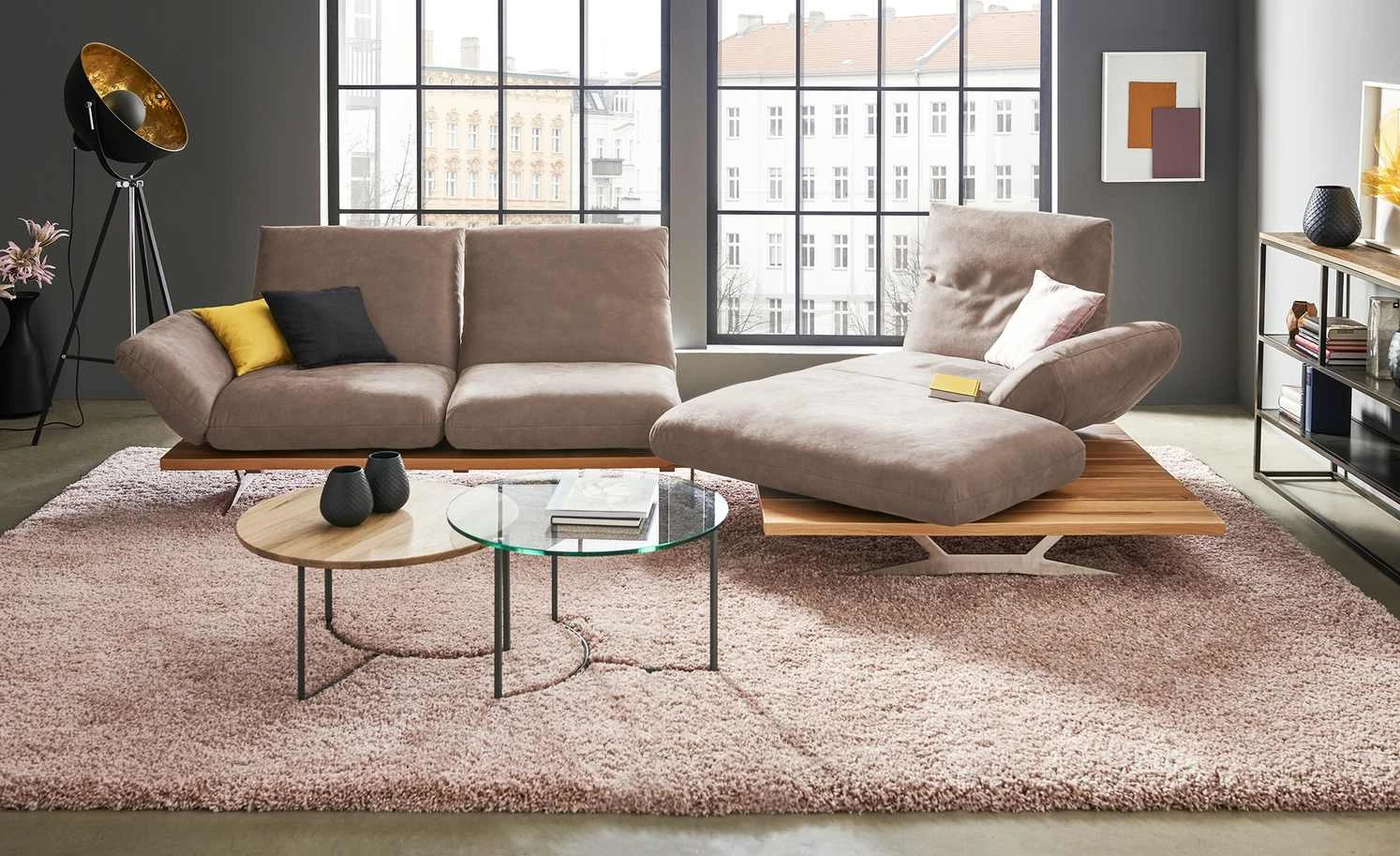 KOINOR Ecksofa Marilyn | Dunkelrosa links 3 KOINOR Ecksofa Marilyn | Dunkelrosa links