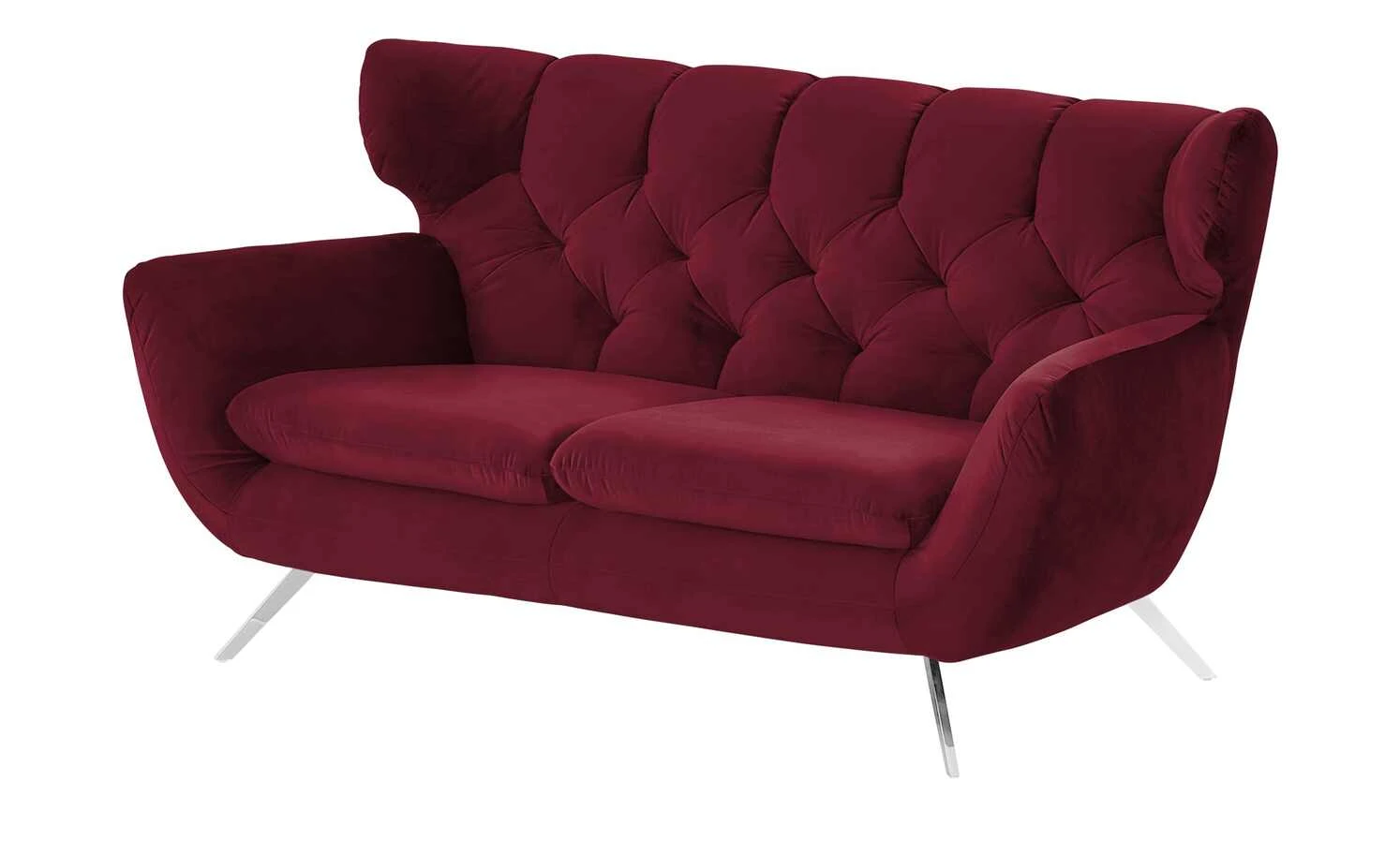 pop Sofa Caldara | Red (Rot) 2 Chrom 5 pop Sofa Caldara | Red (Rot) 2 Chrom – Bild 3
