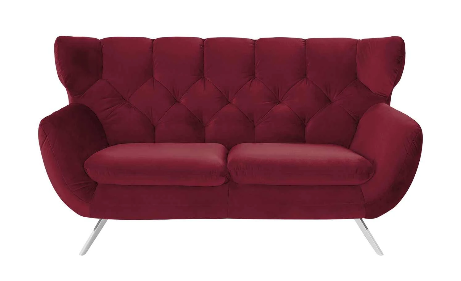 pop Sofa Caldara | Red (Rot) 2 Chrom 4 pop Sofa Caldara | Red (Rot) 2 Chrom – Bild 2