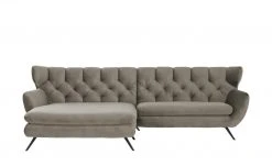 pop Ecksofa Caldara | Silbergrau links