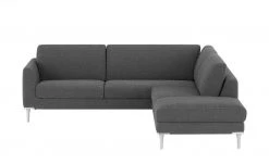 Ecksofa Brisa | Dunkelgrau rechts