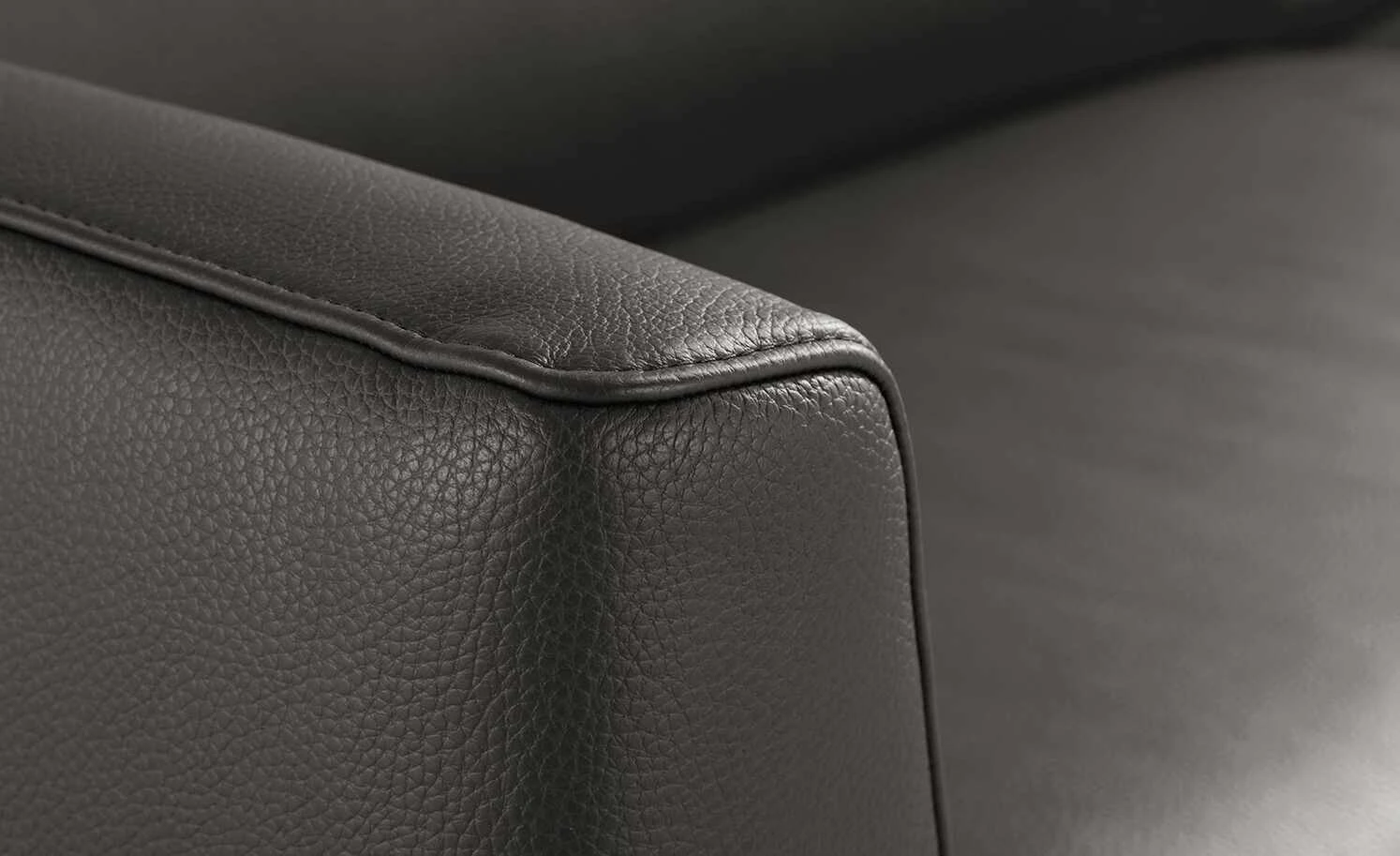 Ledersofa Brisa | Schokolade (Dunkelbraun) 6 Ledersofa Brisa | Schokolade (Dunkelbraun) – Bild 4