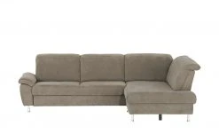 Diva Ecksofa Diva Lounge | Taupe (Hellbraun) rechts Grundfunktion