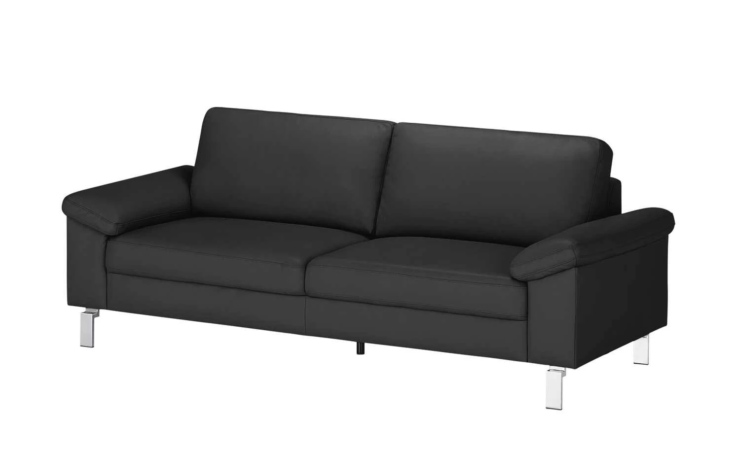 Max Schelling Ledersofa Maximum | Nero (Schwarz) 2 Winkel, Winkel Chrom 5 Max Schelling Ledersofa Maximum | Nero (Schwarz) 2 Winkel, Winkel Chrom – Bild 3