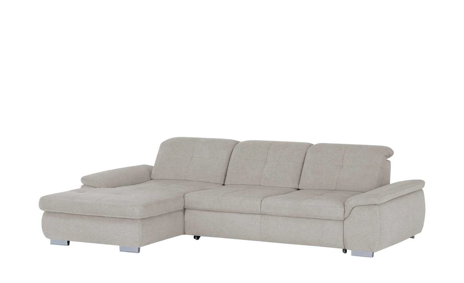 Ecksofa Perry | Silbergrau links Grundfunktion 7 Ecksofa Perry | Silbergrau links Grundfunktion – Bild 5