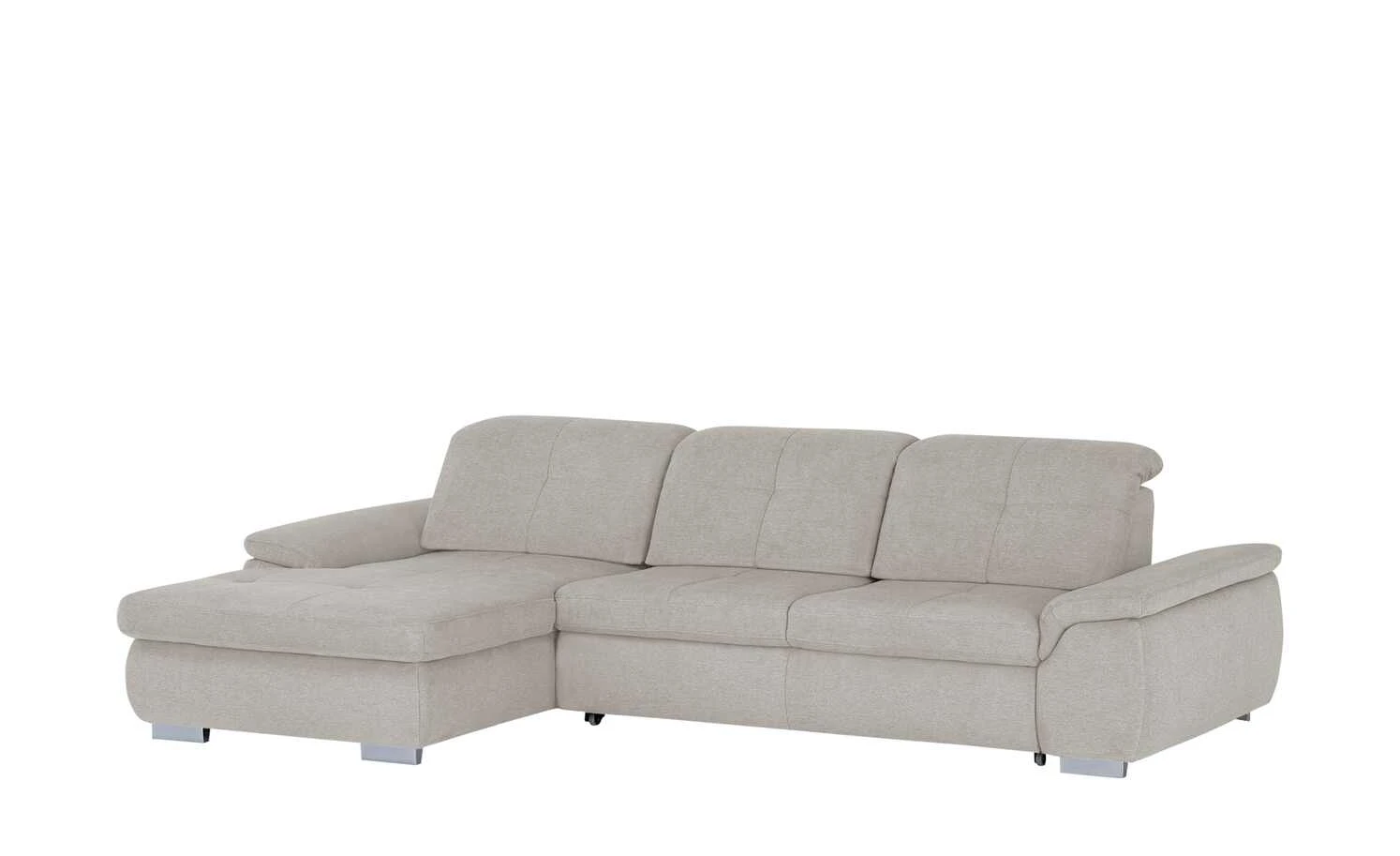 Ecksofa Perry | Silbergrau links Grundfunktion 8 Ecksofa Perry | Silbergrau links Grundfunktion – Bild 6