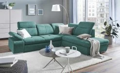 switch Ecksofa Avilla | Aqua (Petrol) rechts Grundfunktion