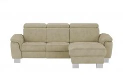 meinSofa Ecksofa Beata | Natur (Beige) rechts ohne