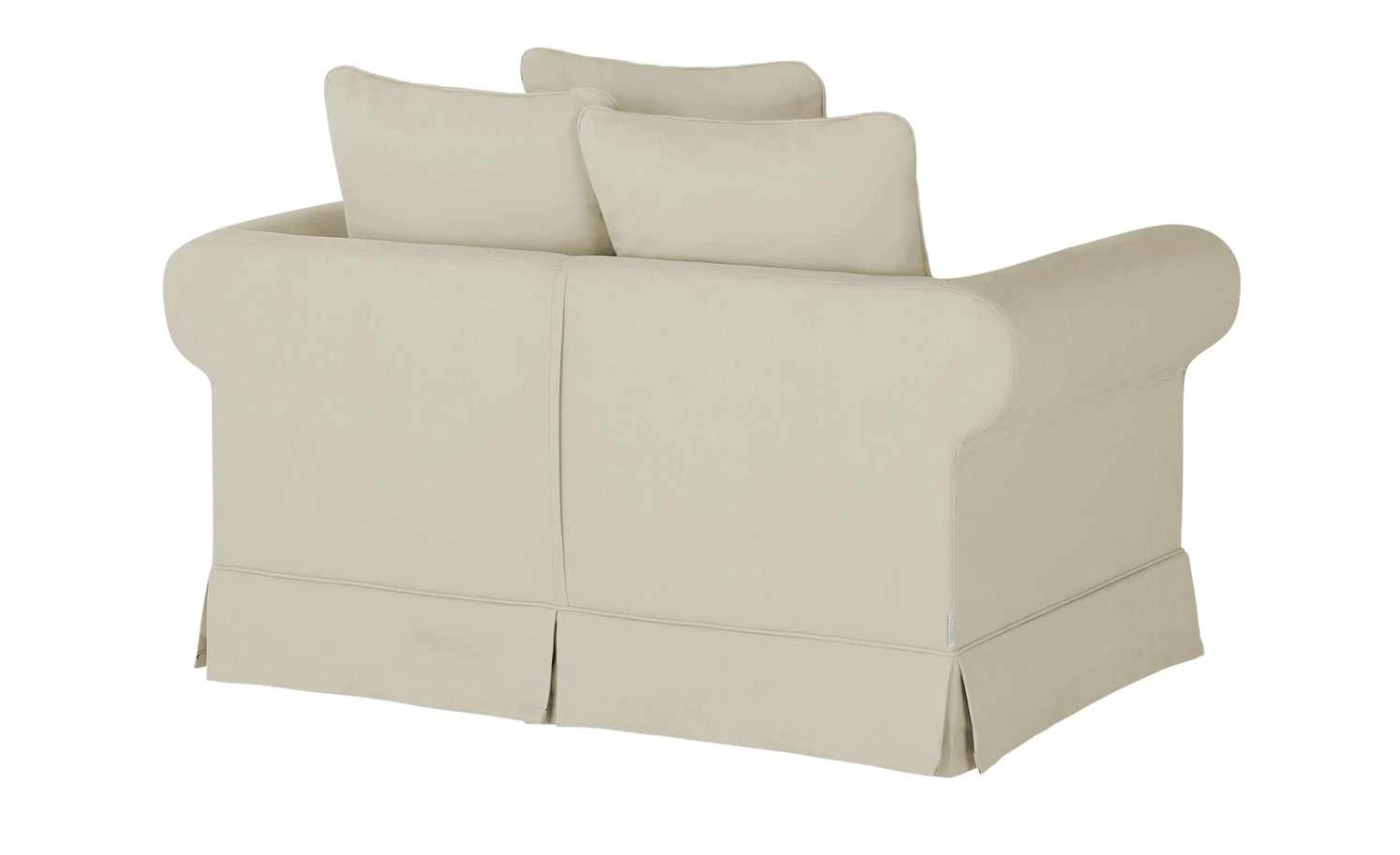 Hussensofa Hampton | Creme 2 4 Hussensofa Hampton | Creme 2 – Bild 2