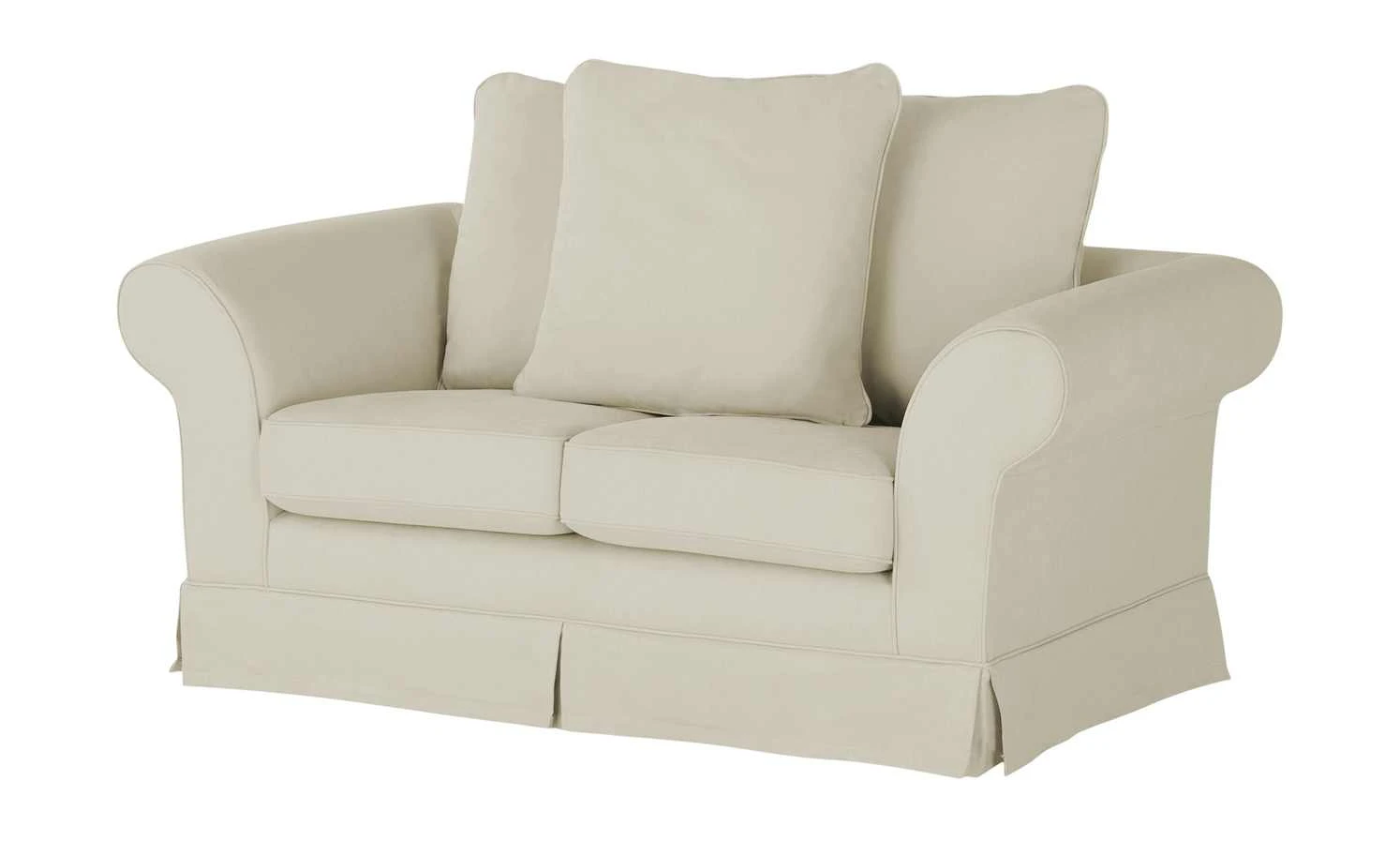 Hussensofa Hampton | Creme 2 5 Hussensofa Hampton | Creme 2 – Bild 3