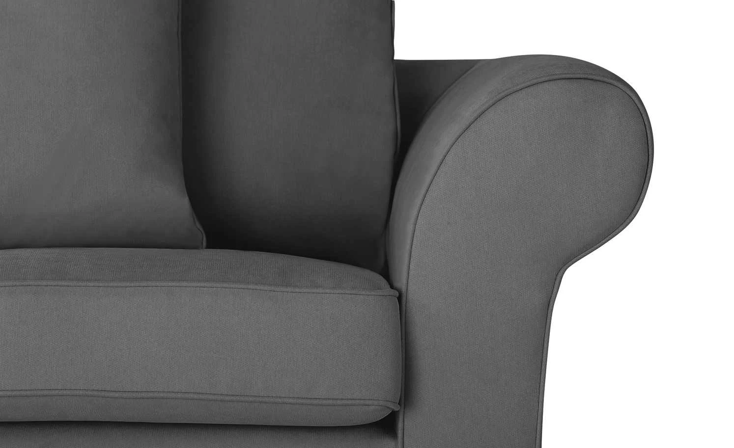 Hussensofa Hampton | Anthrazit 2 6 Hussensofa Hampton | Anthrazit 2 – Bild 4