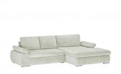 smart Ecksofa Ibby | Silbergrau rechts Mikrofaser -Sofas Verkaufsladen 26400919 1 202006091056