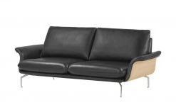 Nils Olsen Ledersofa Alva | Schwarz 2,5 -Sofas Verkaufsladen 26401255 9 202008130850