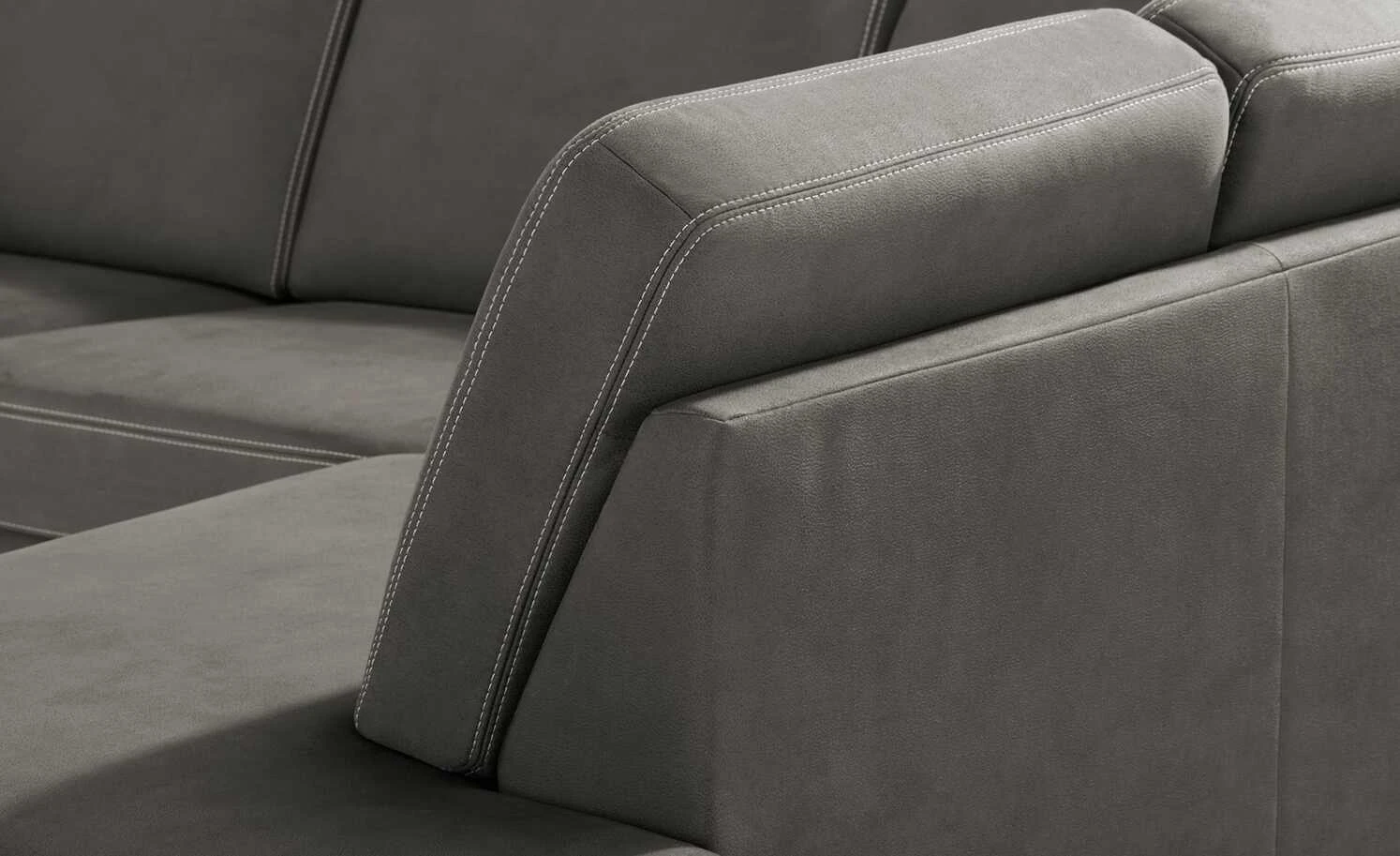 Max Schelling Ecksofa Maximum Plus | Anthrazit rechts ohne Winkel, Winkel Massivholz, Massivholz 6 Max Schelling Ecksofa Maximum Plus | Anthrazit rechts ohne Winkel, Winkel Massivholz, Massivholz – Bild 4