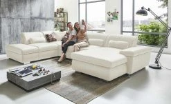 Lounge Collection Wohnlandschaft Amanda | Creme links Grundfunktion