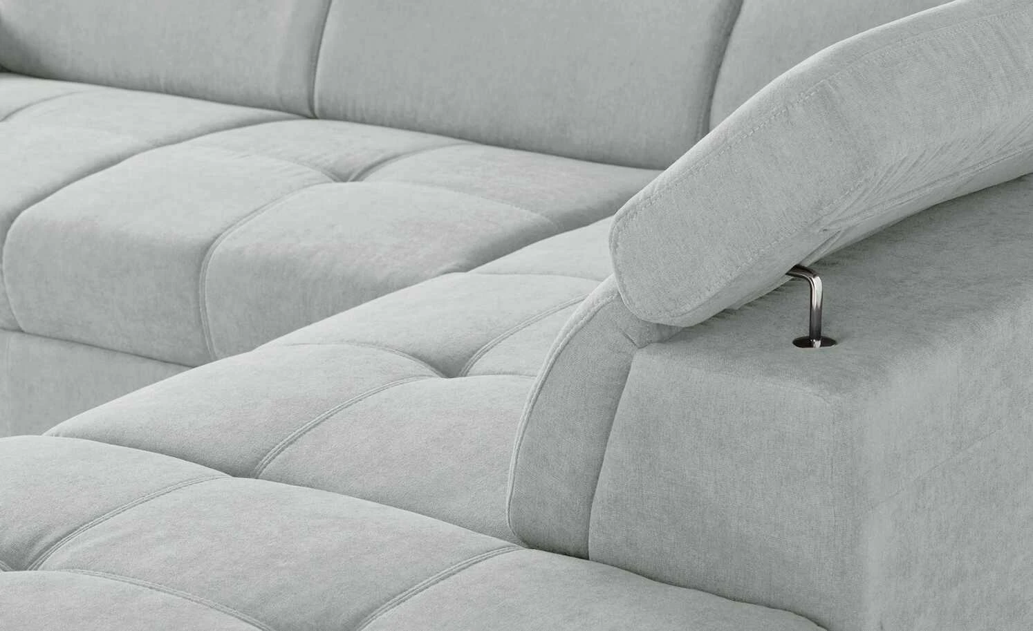 uno Ecksofa Formula | Argent (Hellgrau) rechts Erweiterte Funktion 14 uno Ecksofa Formula | Argent (Hellgrau) rechts Erweiterte Funktion – Bild 12