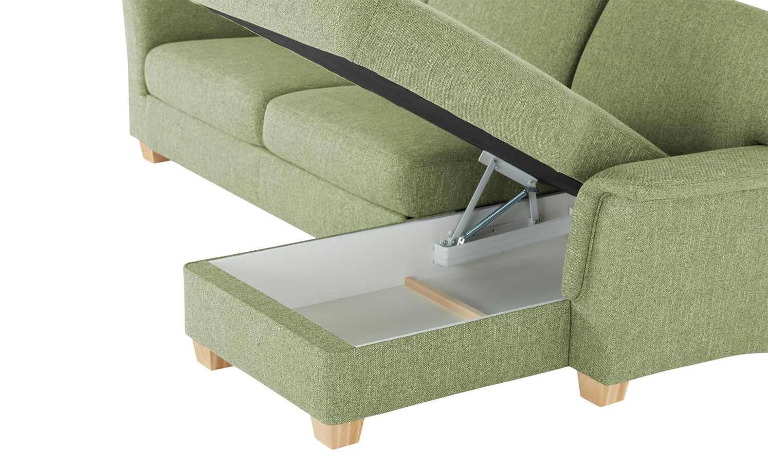 smart Ecksofa Valencia | Grün Armlehne A2 rechts Erweiterte Funktion 14 smart Ecksofa Valencia | Grün Armlehne A2 rechts Erweiterte Funktion – Bild 12