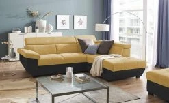uno Ecksofa Formula | Senf (Gelb) rechts Grundfunktion