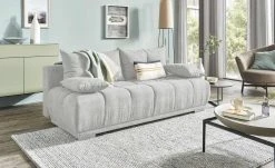 switch Schlafsofa mit Boxspringpolsterung Gala | Lichtgrau (Hellgrau)