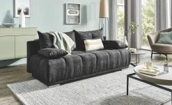 switch Schlafsofa mit Boxspringpolsterung Gala | Schwarz