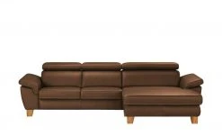 Ecksofa Indra | Brandy (Braun-Rot) rechts Erweiterte Funktion