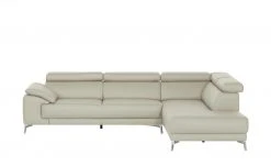Ecksofa Rebana | Hellgrau rechts
