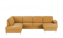 meinSofa Wohnlandschaft Kathi | Curry (Orange) links ohne