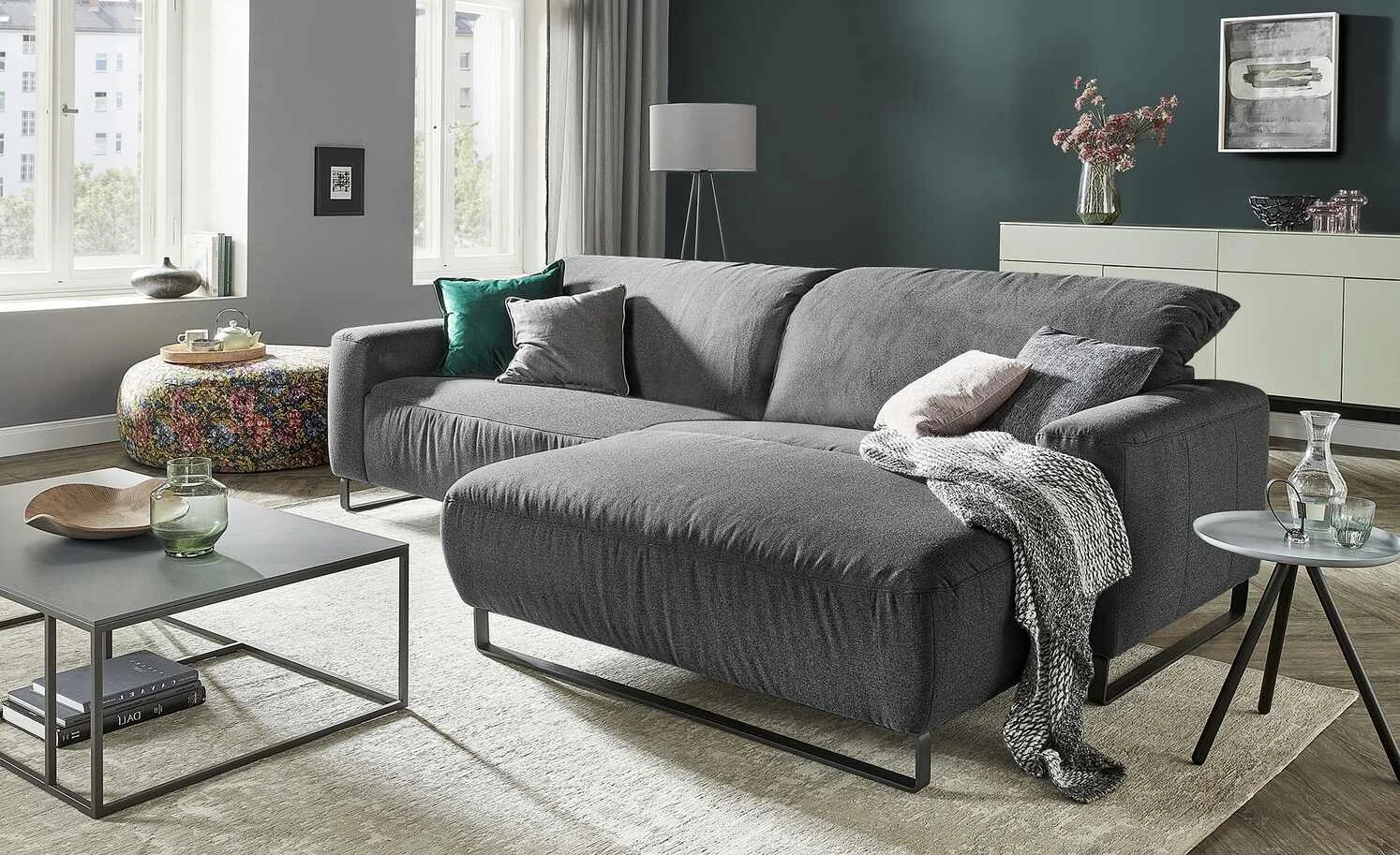 Max Schelling Ecksofa Progress | rechts Dark Grey (Grau) ohne 3 Max Schelling Ecksofa Progress | rechts Dark Grey (Grau) ohne