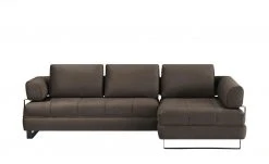 switch Ecksofa Havana | Braun rechts ohne
