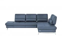 JOOP! Ecksofa Leder Loft 8108 | Marine (Blau) rechts