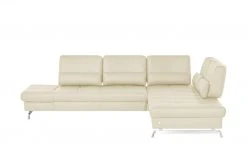 JOOP! Ecksofa Leder Loft 8108 | Jasmin (Beige) rechts