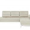 JOOP! Ecksofa Leder Loft 8108 | Lava (Creme) rechts
