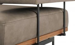 JOOP! Ecksofa Leder 24/7 8106 | Fango (Grau-Braun) links -Sofas Verkaufsladen 26404950 6 202101152237