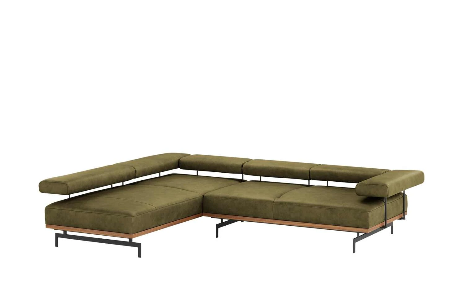 JOOP! Ecksofa Leder 24/7 8106 | Alm (Grün) links 12 JOOP! Ecksofa Leder 24/7 8106 | Alm (Grün) links – Bild 10
