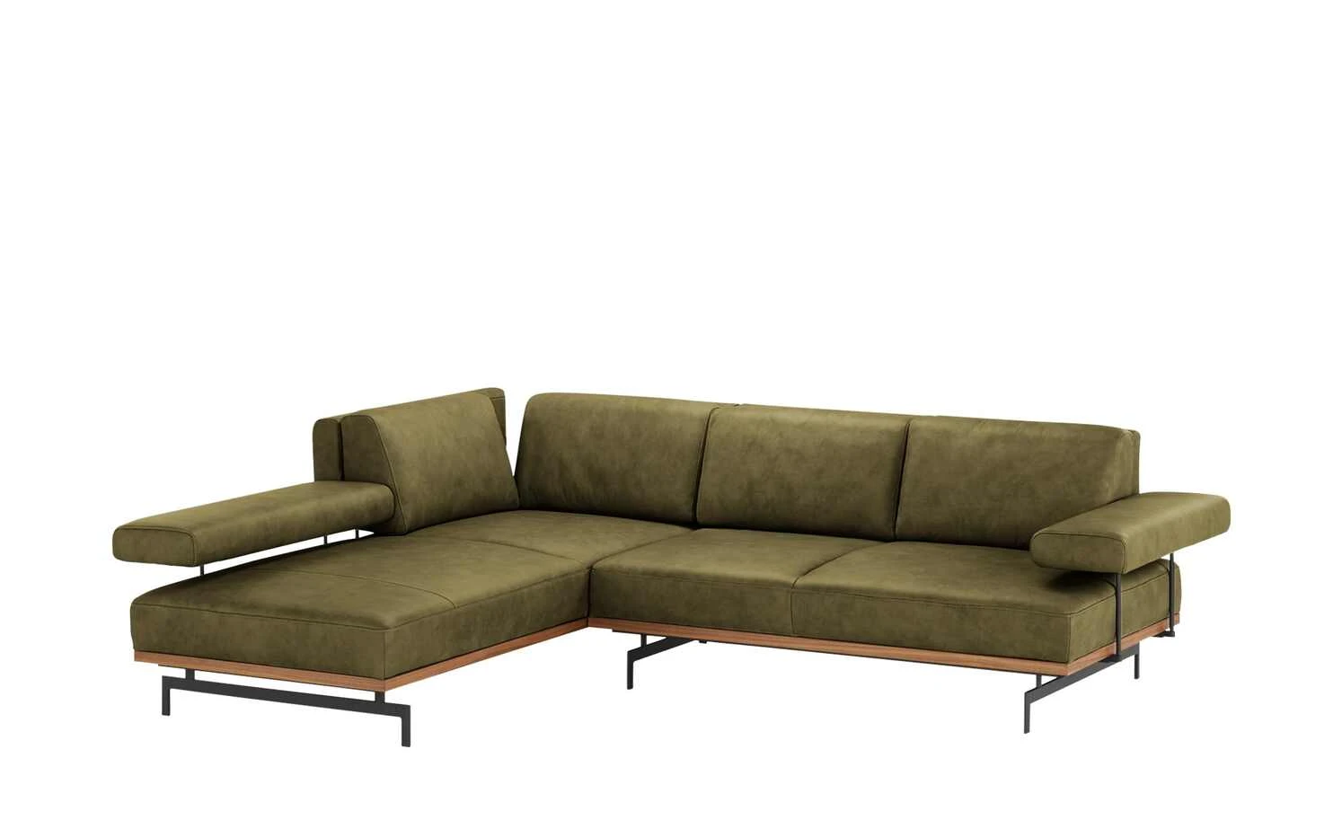 JOOP! Ecksofa Leder 24/7 8106 | Alm (Grün) links 11 JOOP! Ecksofa Leder 24/7 8106 | Alm (Grün) links – Bild 9