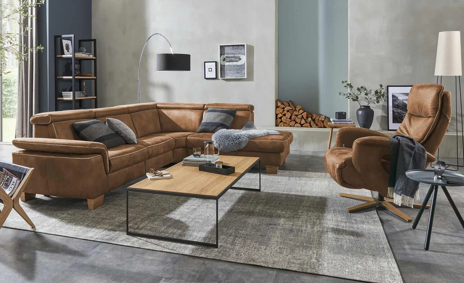 Mein Sofa bold Ecksofa Beata | Tabak (Braun) rechts ohne 3 Mein Sofa bold Ecksofa Beata | Tabak (Braun) rechts ohne