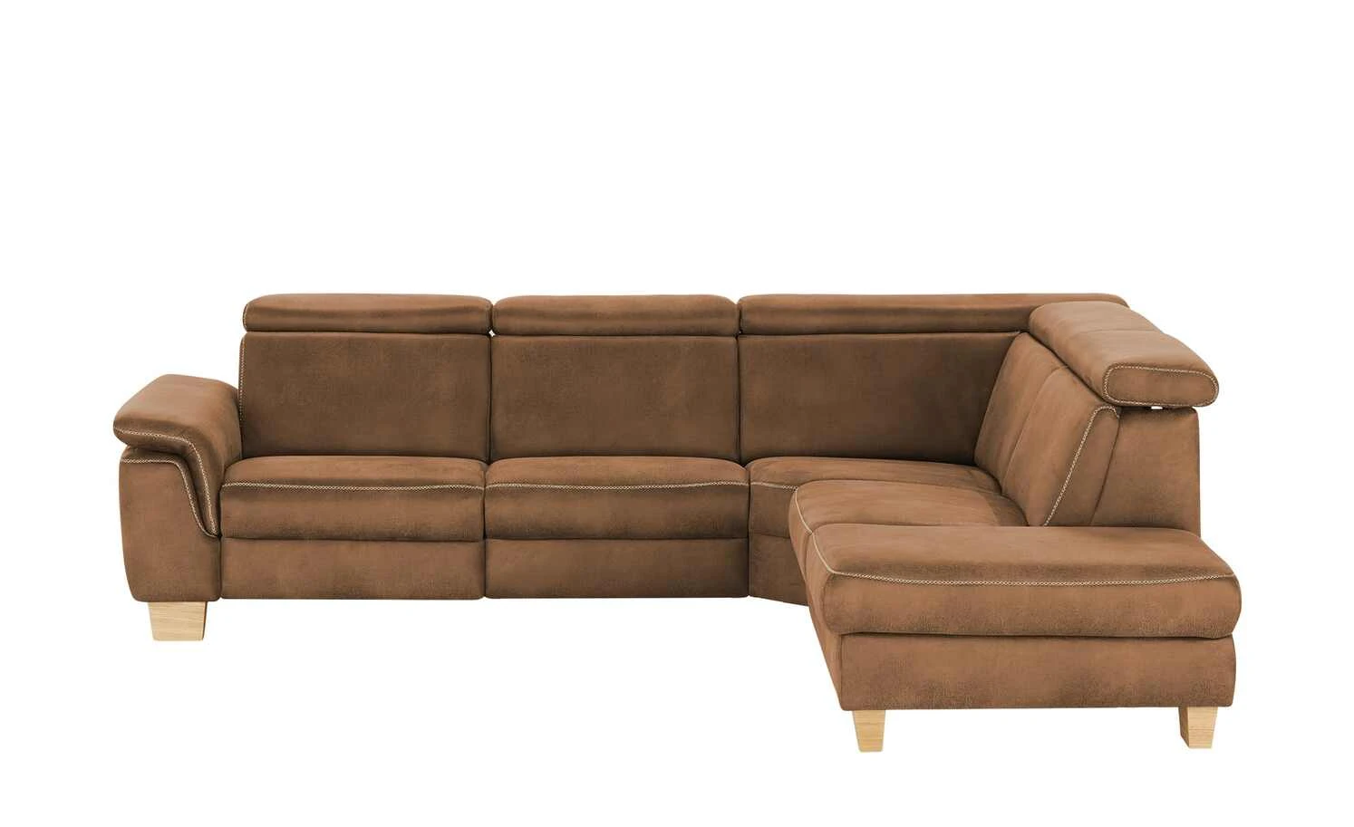 Mein Sofa bold Ecksofa Beata | Tabak (Braun) rechts ohne 4 Mein Sofa bold Ecksofa Beata | Tabak (Braun) rechts ohne – Bild 2