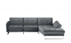JOOP! Ecksofa mit Relaxfunktion Move 8152 | Graphit (Dukelgrau) rechts