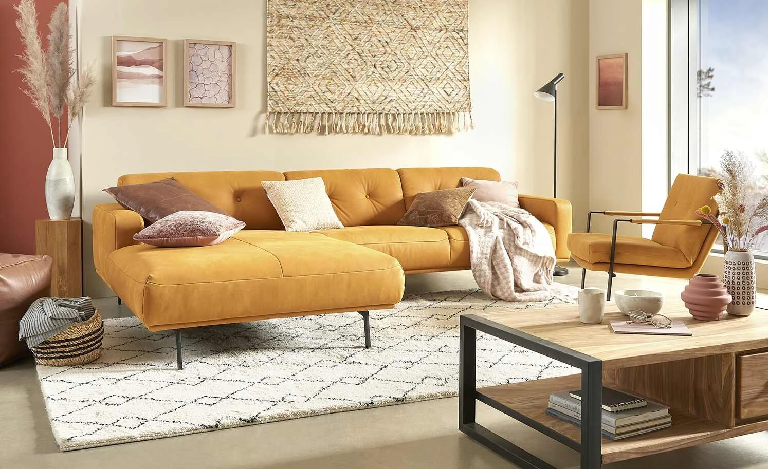 Gray & Jones Ecksofa Tierra Fuego One | Cognac (Orange-Braun) links 6 Gray & Jones Ecksofa Tierra Fuego One | Cognac (Orange-Braun) links – Bild 4