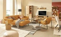 Gray & Jones Ecksofa Tierra Fuego One | Cognac (Orange-Braun) links