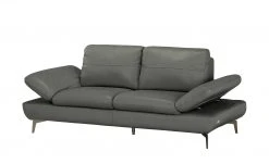 Wohnwert Ledersofa Amarena | Dunkelgrau 2 -Sofas Verkaufsladen 26405183 3 202008212250
