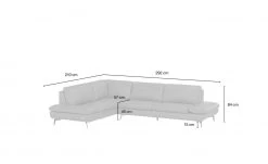 Wohnwert Ecksofa Amarena | Cognac (Orange-Braun) links -Sofas Verkaufsladen 26405209 5 202106302232