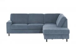 meinSofa Ecksofa Jana | Navy (Dunkelblau) rechts ohne