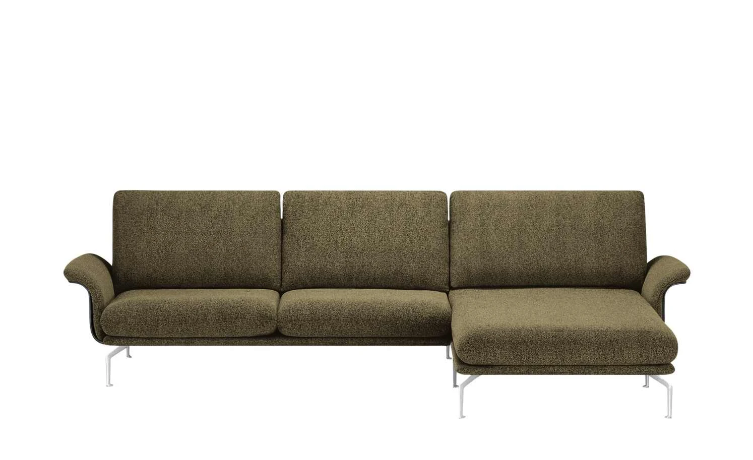 Nils Olsen Ecksofa Alva | Braun-Grün rechts 4 Nils Olsen Ecksofa Alva | Braun-Grün rechts – Bild 2