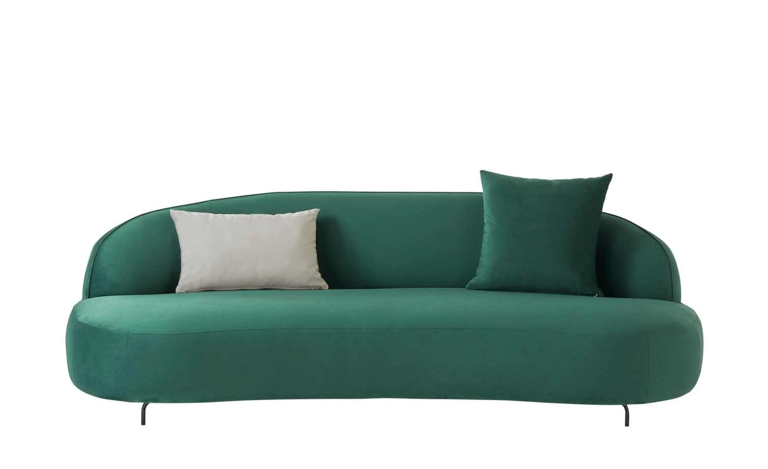 SOHO Sofa, 3-sitzig Ariane | Grün / Taupe 3 SOHO Sofa, 3-sitzig Ariane | Grün / Taupe