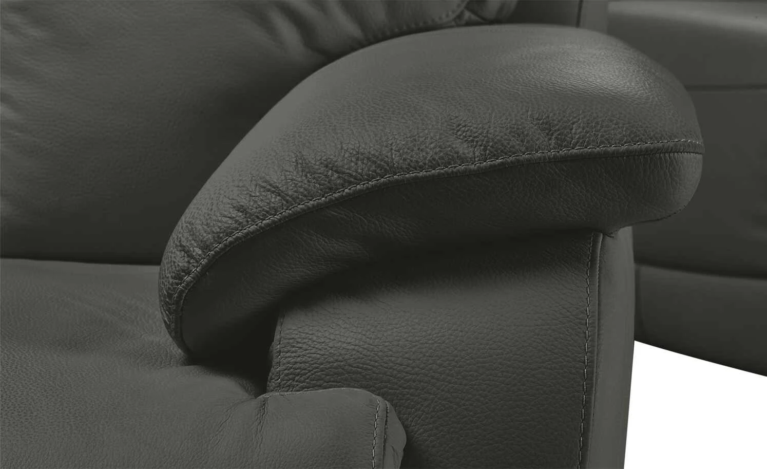 Wohnwert Ledersofa Ambra | Anthrazit Erweiterte Funktion 2 4 Wohnwert Ledersofa Ambra | Anthrazit Erweiterte Funktion 2 – Bild 2