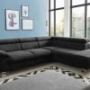 uno Ecksofa Micky | Schwarz rechts Grundfunktion -Sofas Verkaufsladen 26405960 5 202105102232