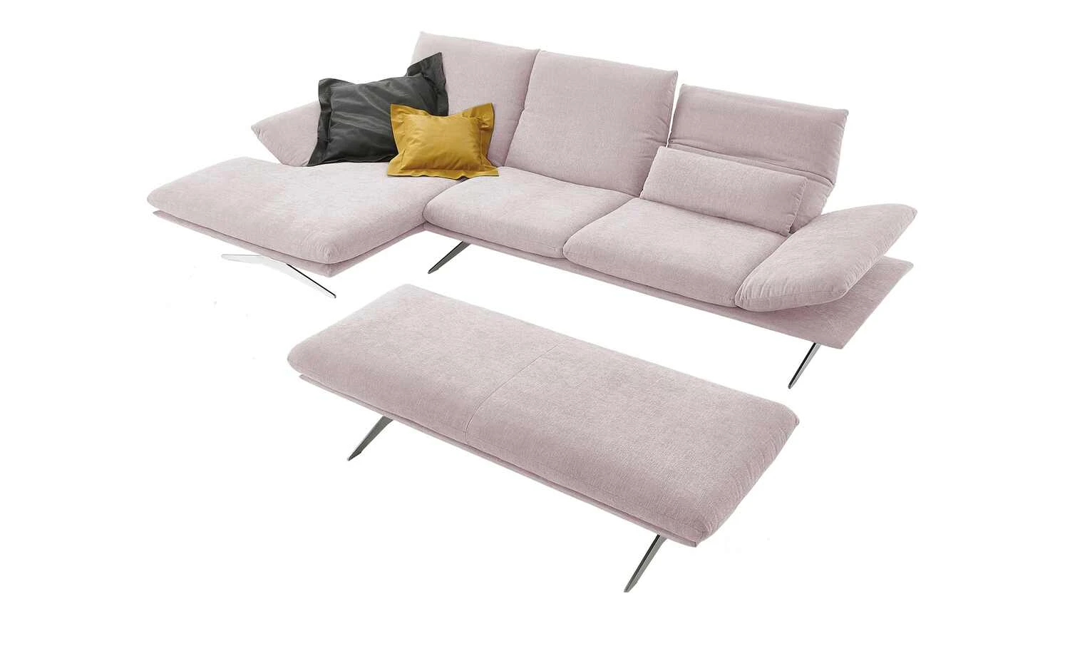 KOINOR Ecksofa Francis | Hellrosa links 7 KOINOR Ecksofa Francis | Hellrosa links – Bild 5
