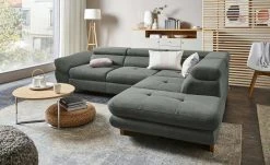 Switch Refresh Ecksofa Fabio | Grau rechts ohne