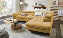 Switch Refresh Ecksofa Fabio | Mango (Gelb-Orange) rechts ohne